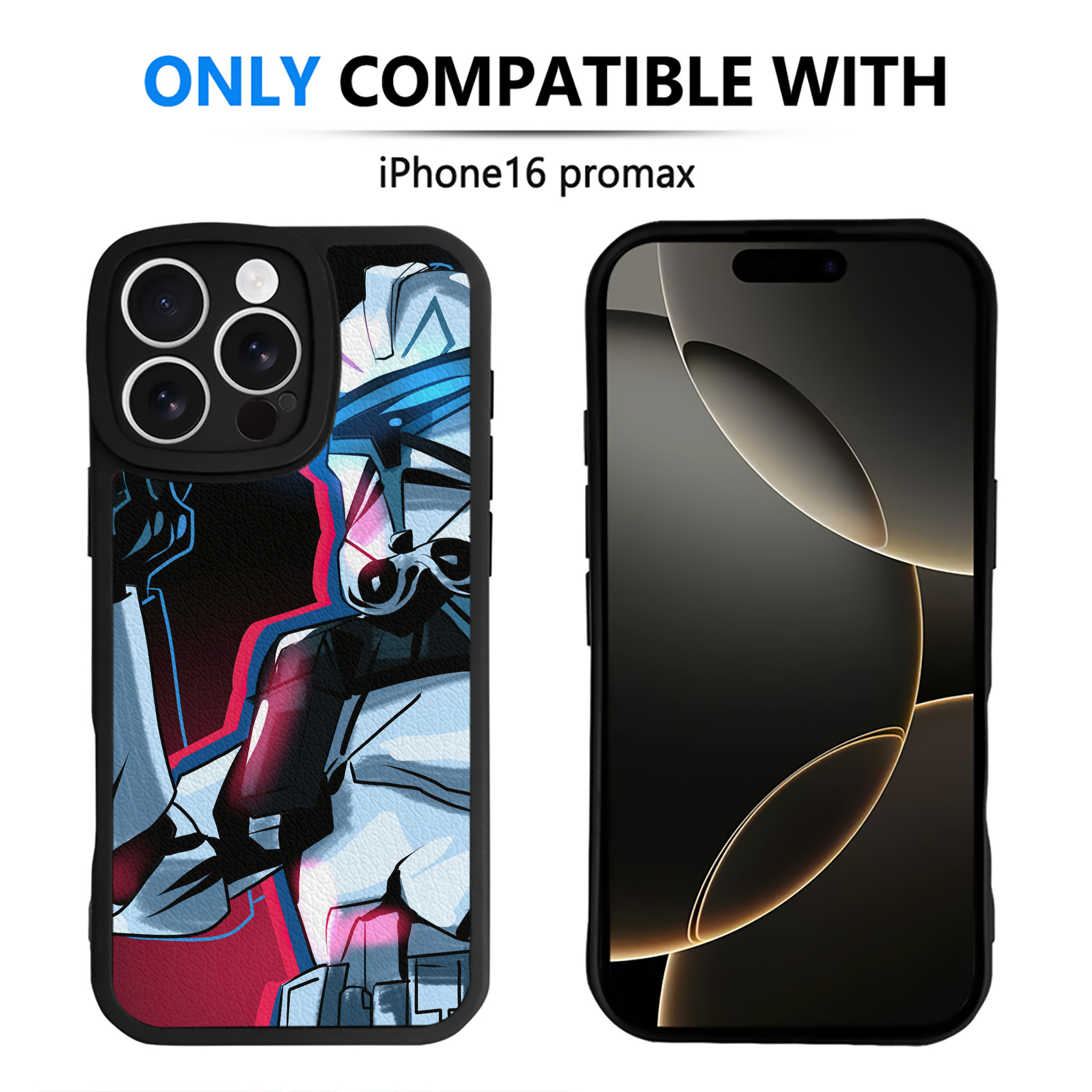 （画像用） スター・ウォーズ Star Wars 【iPhone 16シリーズ対応】シリコンスマホケース（レザー調） 材質：シリコン